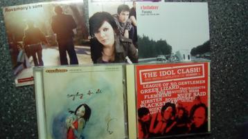 SETJE VAN 6 CD'S (PROMOS/SAMPLERS/CDSINGLE) DUTCH BANDS beschikbaar voor biedingen