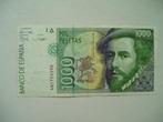 1162. Spanje, 1.000 pesetas 1992 Cortés., Postzegels en Munten, Bankbiljetten | Europa | Niet-Eurobiljetten, Los biljet, Overige landen