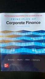 Principles of Corporate Finance - Brealey Myers Allen Edmans, Ophalen of Verzenden, Zo goed als nieuw, Economie en Marketing