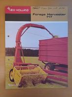Folder New Holland Forage Harvester 717, Boeken, Ophalen of Verzenden, Gelezen, Tractor en Landbouw