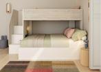 Easy 3-persoons familie stapelbed - Wit/cascina