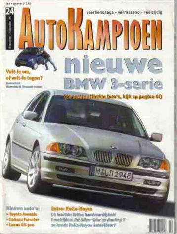 Autokampioen 24 1997 : Rolls Royce - Opel Signum - Lexus beschikbaar voor biedingen