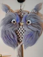 Handgemaakte Makrame Uil Wanddecoratie, Ophalen of Verzenden, Nieuw