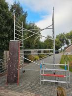 Rolsteiger 6 meter, Doe-het-zelf en Verbouw, Steigers, Ophalen, Gebruikt, Rolsteiger of Kamersteiger, 5 meter of hoger