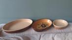 3 Provençaalse Ovenschalen - Bourguignonne France & Merkloos, Antiek en Kunst, Antiek | Keramiek en Aardewerk, Ophalen of Verzenden