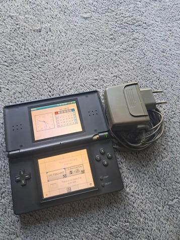 Nintendo DS Lite Zwart Damaged. beschikbaar voor biedingen