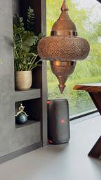 Oosterse hanglamp, Huis en Inrichting, Lampen | Hanglampen, Ophalen, Gebruikt, Metaal, Minder dan 50 cm