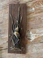 Vintage Reigers Wanddecoratie, Ophalen of Verzenden, Gebruikt