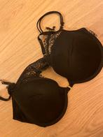 Zwarte BH met kant - Lovable 80b voorsluiting, Ophalen of Verzenden, Zwart, BH
