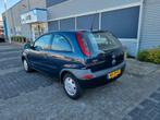 Opel Corsa 1.2-16V 3-Drs Bj: 2002 NAP!, Auto's, Voorwielaandrijving, 450 kg, Gebruikt, Blauw
