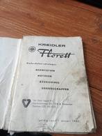 Kreidler florett onderdelen -catalogus, Fietsen en Brommers, Brommeronderdelen | Kreidler, Ophalen of Verzenden, Gebruikt, Overige typen