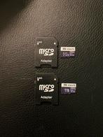 Micro SD geheugenkaarten 512 GB en 1 TB plus adapters, nieuw, Audio, Tv en Foto, Fotografie | Geheugenkaarten, Ophalen of Verzenden