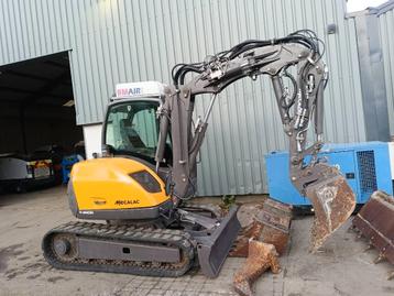 Mecalac 6 MCR tracked excavator 6 ton bagger midigraver beschikbaar voor biedingen