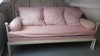 Bed/ slaapbank / uittrekbaar tot 140, Huis en Inrichting, Slaapkamer | Bedden, Tweepersoons, Zo goed als nieuw, Hout, 140 cm