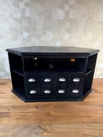 Zwart Tv meubel, Huis en Inrichting, Kasten | Ladekasten, Ophalen, Gebruikt, 50 tot 75 cm, Minder dan 100 cm