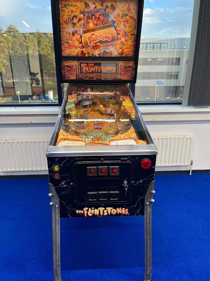 Zeldzame Williams "Flintstones" flipperkast 1994, Verzamelen, Automaten | Flipperkasten, Gebruikt, Mechanisch, Flipperkast, Williams