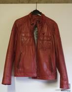 Arma Leren Jas / Jack - Maat L, Maat 52/54 (L), Zo goed als nieuw, Rood, Arma