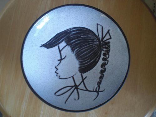 Vintage Wandbordje 60er jaren, Antiek en Kunst, Antiek | Wandborden en Tegels, Ophalen of Verzenden