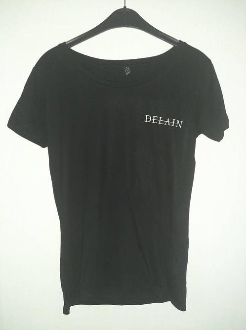 Delain t-shirt, zwart!, Verzamelen, Muziek, Artiesten en Beroemdheden, Nieuw, Kleding, Ophalen of Verzenden
