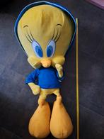Grote Tweety pop orgineel +/-80 cm van Disney Land Parijs., Ophalen of Verzenden, Mickey Mouse, Zo goed als nieuw, Beeldje of Figuurtje