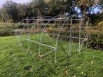 Tunnelkas Royal Well met nieuwe folie 3 x 4 meter, Folie, Kweekkas, Zo goed als nieuw, Ophalen