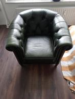 Chestfield stoel., Eenpersoons, Ophalen of Verzenden, Minder dan 150 cm, Leer