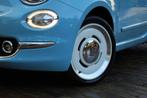 Fiat 500C 0.9 TwinAir Turbo 85PK Spiaggina '58 € 11.900,00, Gebruikt, Leder en Stof, Origineel Nederlands, Bedrijf