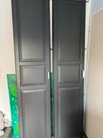 Zwart/Grijze IKEA PAX deuren, Huis en Inrichting, Kasten | Kledingkasten, 50 tot 100 cm, Minder dan 25 cm, Gebruikt, 200 cm of meer