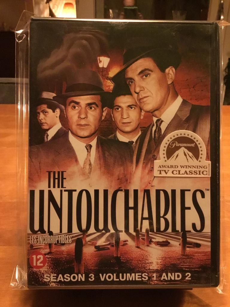 The Untouchables Seizoen 3 DVD Boxset, Boxset, Ophalen of Verzenden, Zo goed als nieuw, Actie en Avontuur