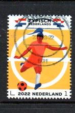 ‹(•¿•)› nl # j0316 typisch nederlands - voetbal, Verzenden, Na 1940, Gestempeld