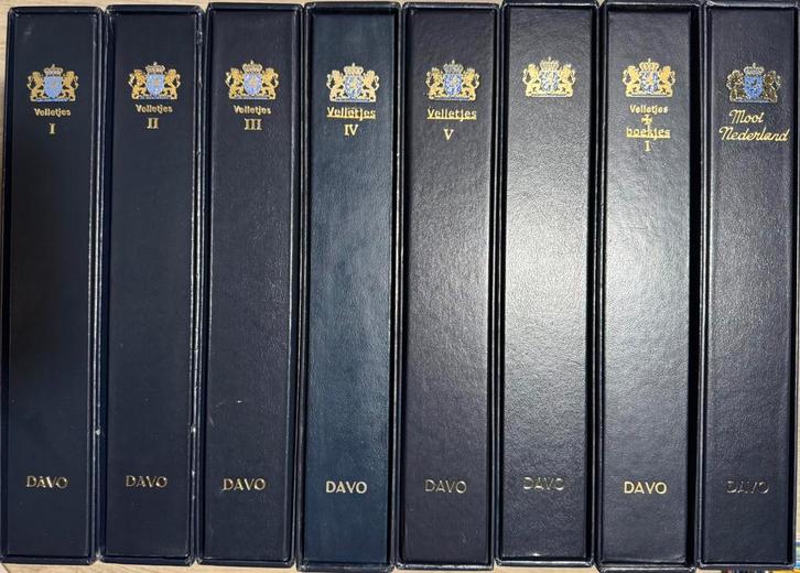 Nederland 1993-2023 Velletjes in 8 Davo LX albums €3950 nom, Postzegels en Munten, Postzegels | Volle albums en Verzamelingen