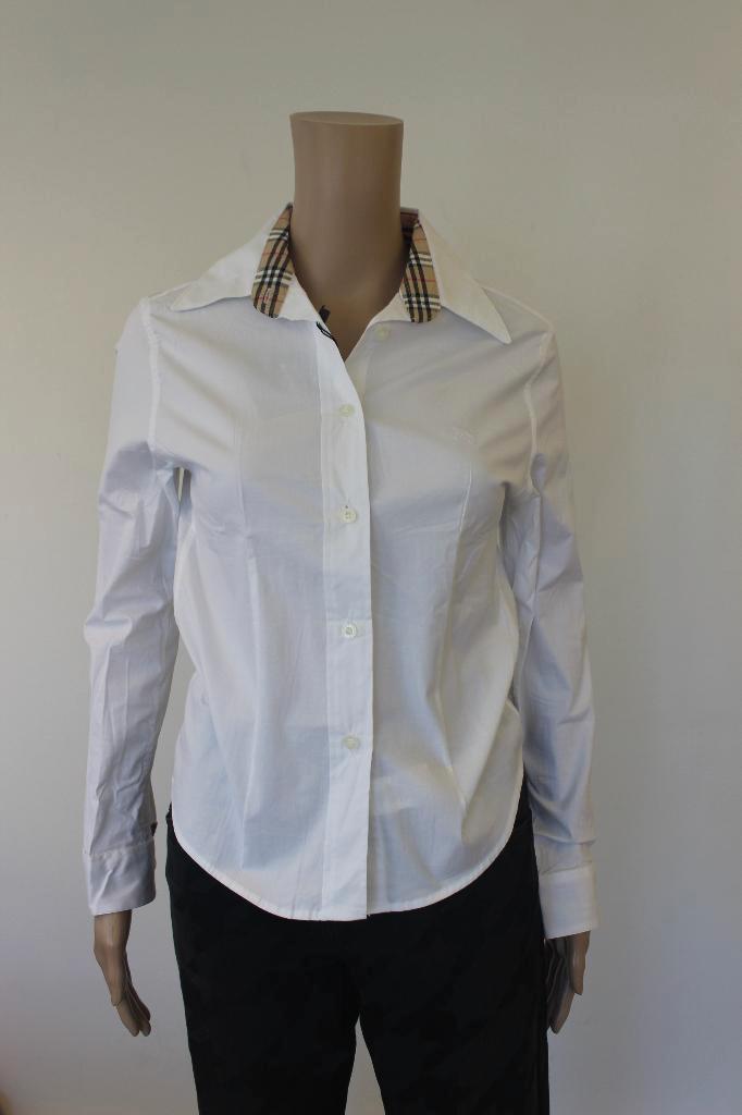 Burberry witte blouse maat M, Kleding | Dames, Blouses en Tunieken, Zo goed als nieuw, Maat 38/40 (M), Wit, Ophalen of Verzenden