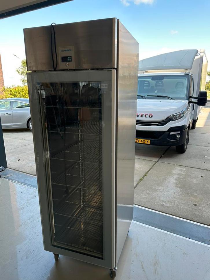 Professionele  Alpeninox koelkast / luxe verlichting, Zakelijke goederen, Horeca | Keukenapparatuur, Koelen en Vriezen, Gebruikt