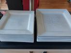 Servies diverse wit, Huis en Inrichting, Keuken | Servies, Ophalen, Gebruikt, Bord(en), Effen