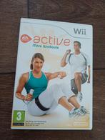Wii active - More workouts, Spelcomputers en Games, Games | Nintendo Wii, 1 speler, Ophalen of Verzenden, Zo goed als nieuw, Vanaf 3 jaar