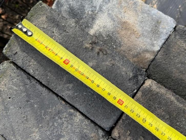 Antieke trommel betonstraatsteen 6 cm, Tuin en Terras, Tegels en Klinkers, Nieuw, Klinkers, Beton, 5 tot 10 m², Ophalen