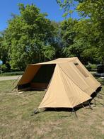 Z.G.A.N. Cabanon 6-persoons tent met inboedel en bagagewagen, Ophalen, Zo goed als nieuw, Tot en met 6