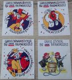 4 Stickers UNOX  BIERWORSTJES., Ophalen of Verzenden, Zo goed als nieuw, Merk