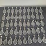 50 grote pegels diamant blad onderdelen kroonluchter, Huis en Inrichting, Lampen | Kroonluchters, Ophalen of Verzenden, Gebruikt