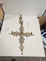 Byzantijns kruis - wandkandelaar, Antiek en Kunst, Antiek | Religie, Ophalen of Verzenden