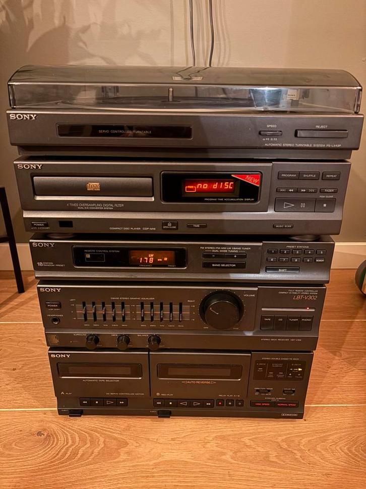 Sonyw LBT-V302 stereo hifi set, Audio, Tv en Foto, Stereo-sets, Niet werkend, Cd-speler, Sony, Losse componenten, Ophalen