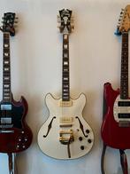 D’Angelico Shorline DC Excel 2017, Ophalen, Zo goed als nieuw, Hollow body, Overige merken