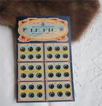 Antiek Frans naaigerei - kaartje met drukknopen, Antiek en Kunst, Curiosa en Brocante, Ophalen of Verzenden