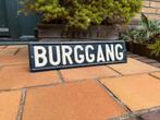 straatnaambord burggang Middelburg zeeland straatnaam bord, Ophalen of Verzenden