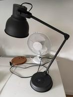 Ikea Hektar Bureaulamp met telefoonlader, Ophalen, Zo goed als nieuw, Minder dan 50 cm