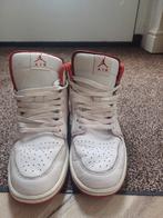 Ophalen - Nike Air Jordan 1 | wit-rood mt 44, Ophalen, Gebruikt, Schoenen