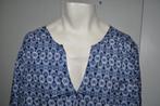 JKL36 Blauw wit shirt maat 48, Ophalen of Verzenden, Zo goed als nieuw, Blauw, Shirt of Top