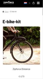 Zipforce, Fietsen en Brommers, Ophalen of Verzenden, 50 km per accu of meer, Overige merken