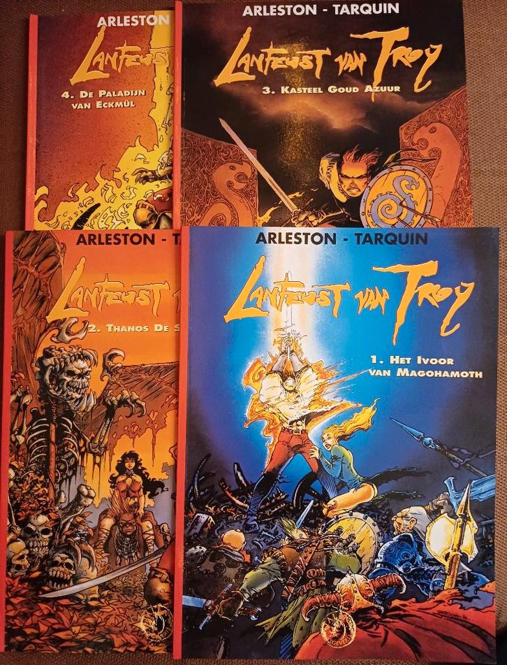 Lanfeust van Troy - complete stripreeks 1 tm 8, Boeken, Stripboeken, Zo goed als nieuw, Complete serie of reeks, Ophalen of Verzenden