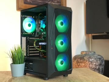 RGB Game PC -  RTX2060  - i7 9700K - 16Gb - 1.2TB -  Win 11 beschikbaar voor biedingen